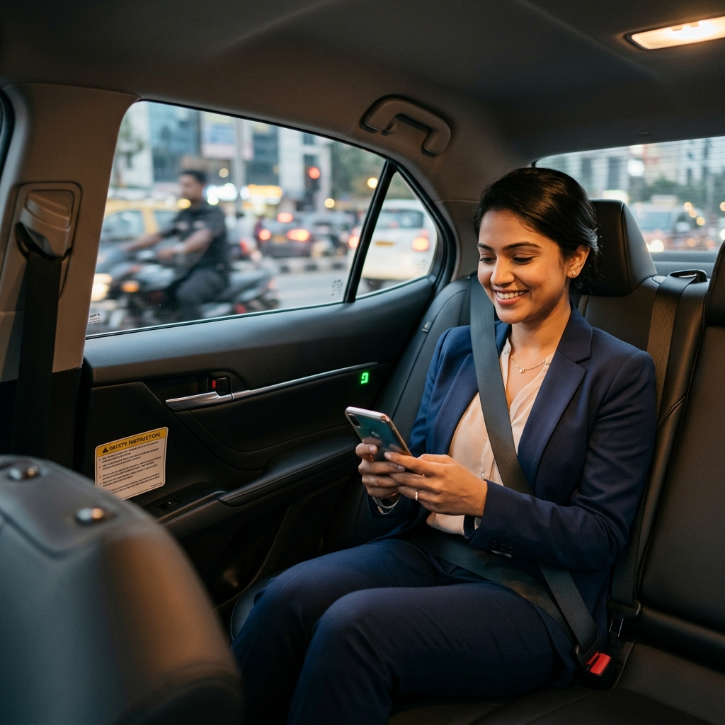 Women's safety in UWAY corporate cabs